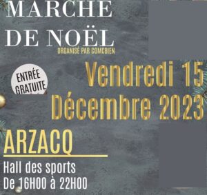 Marché de Noël d'Arzacq, Pyrénées-Atlantiques (64)