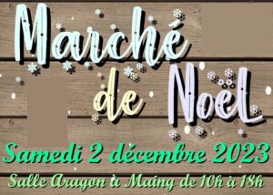 Marché de Noël de Maing, Nord (59)