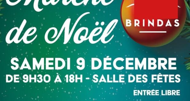 Marché de Noël de Brindas, Rhône (69)