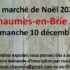 Marché de Noël de Chaumes-en-Brie, Seine-et-Marne (77)