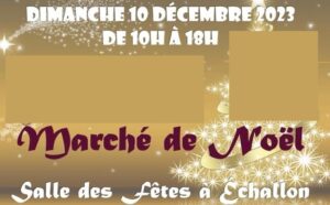 Marché de Noël d'Échallon, Ain (01)