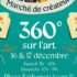 Marché de Noël de Créateurs 360° sur l’Art, Place Sathonay, Lyon (69)