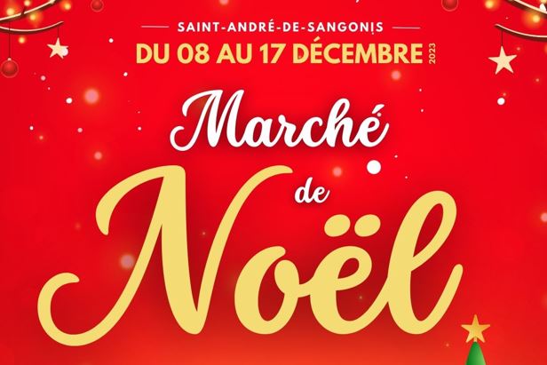 Marché de Noël de Saint-André-de-Sangonis, Hérault (34)