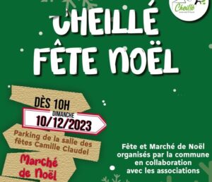 Marché de Noël de Cheillé, Indre-et-Loire (37)