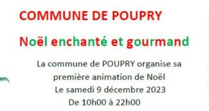 Marché de Noël de Poupry, Eure-et-Loir (28)