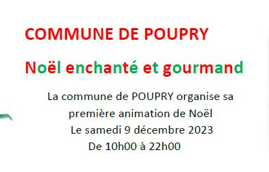 Marché de Noël de Poupry, Eure-et-Loir (28)