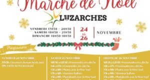Marché de Noël de Luzarches, Val-d'Oise (95)