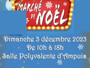 Marché de Noël d'Ampuis, Rhône (69)