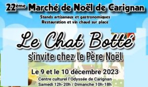 Marché de Noël de Carignan-de-Bordeaux, Gironde (33)