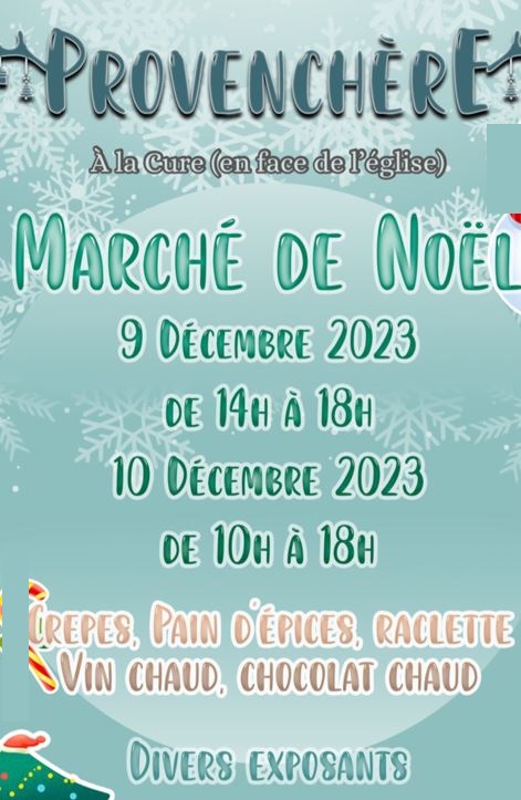 Marché de Noël de Provenchère, Doubs (25)